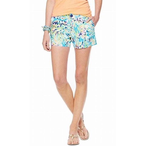 Lilly Pulitzer Pants - Lilly Pulitzer NEW Sea Soirée Callahan Shorts Size 6